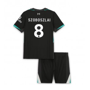 Liverpool Dominik Szoboszlai #8 Gostujuci Dres za Dječji 2024-25 Kratak Rukavima (+ kratke hlače)